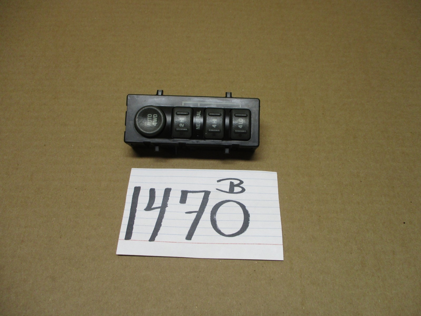 99 00 01 02 Chevrolet Silverado AWD 4X4 Switch Control Power #1470-B