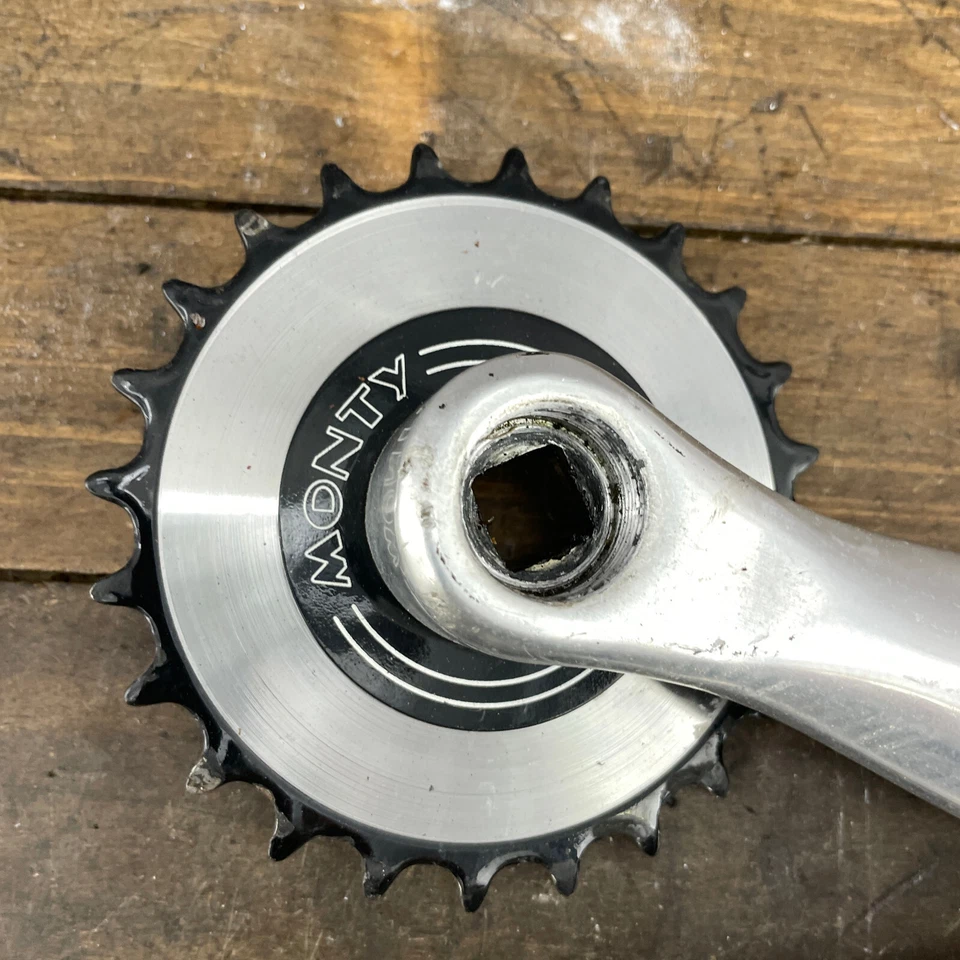 Juego de bielas Monty Trials 152 mm Modificado Trial Mod 20 Observed Trials Piñón 24t Foto 2 de 4