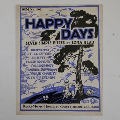 EZRA READ Happy Days, Klavier solo