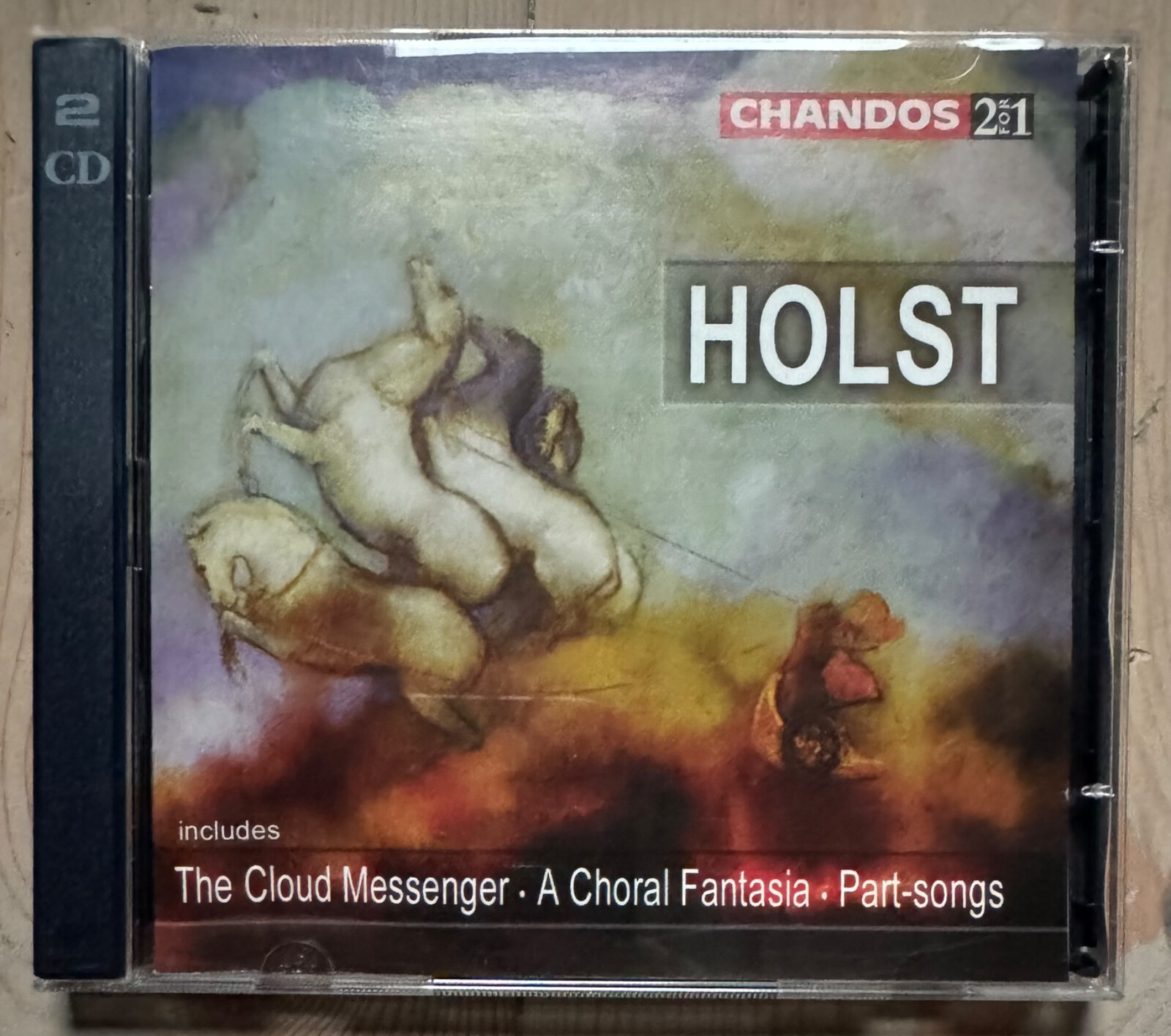 Gustav Holst The Cloud Messenger; A Choral Fantasia; Part-Songs 2 CD