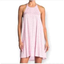 Abound Women's Floral Halter Sundress Pink Size M Daisy Sakura Floral Halter Tie