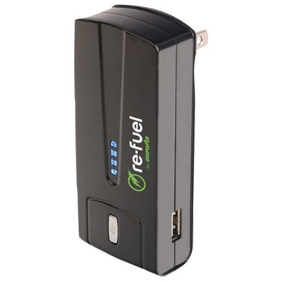 Re-Fuel RF-2600 2,600mAh 2-in-1 Dual-Function Power Bank/Wall