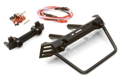Pare-chocs Avant Métal Pour Axial SCX10 II - Modèle Réaliste Avec Fixation 40mm