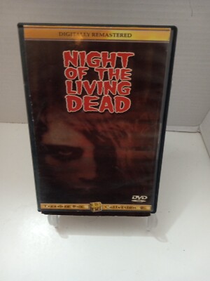 George Romero's Night Of The Living Dead (DVD 90 Min 1968) Zombies  Cult Classic