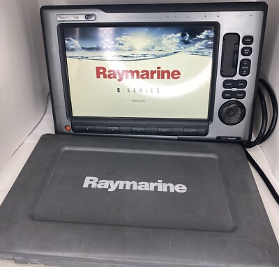 Raymarine E120w Widescreen HybridTouch Chartplotter Multifunction Display  