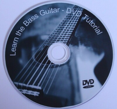 Bassgitarre spielen lernen - DVD Videounterricht KOSTENLOSER VERSAND + bedrucktes Cover