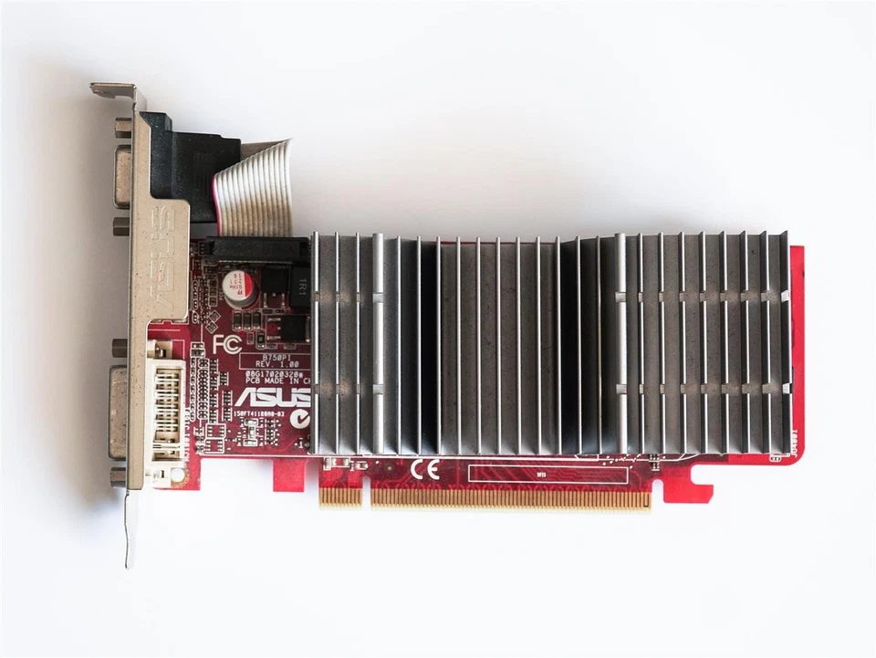 ASUS ATI Radeon HD 4350 512MB DDR2 64bit PCIe HDMI Good Condition! - Image 2 of 4