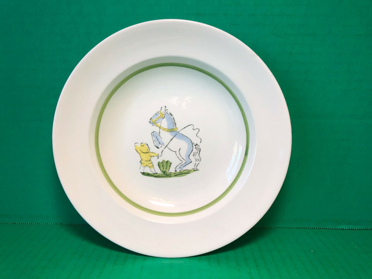 Gefle/UpsalaEkeby＊ATLANTICA＊・* OLD Upsala Ekeby GEFLE Sweden Scandinavian Childrens BOWL Child