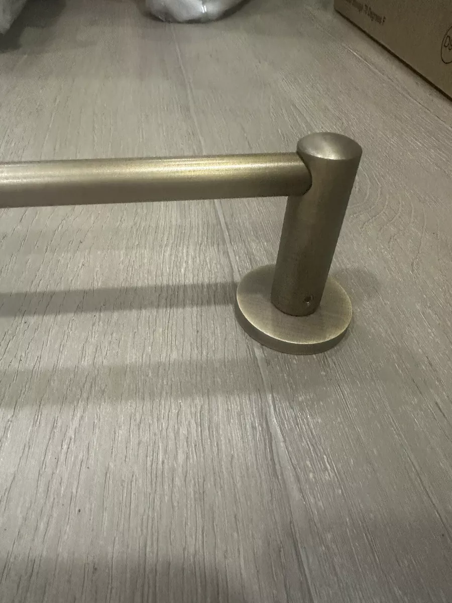 Pottery Barn Linden Towel Bar Tumbled Brass 26