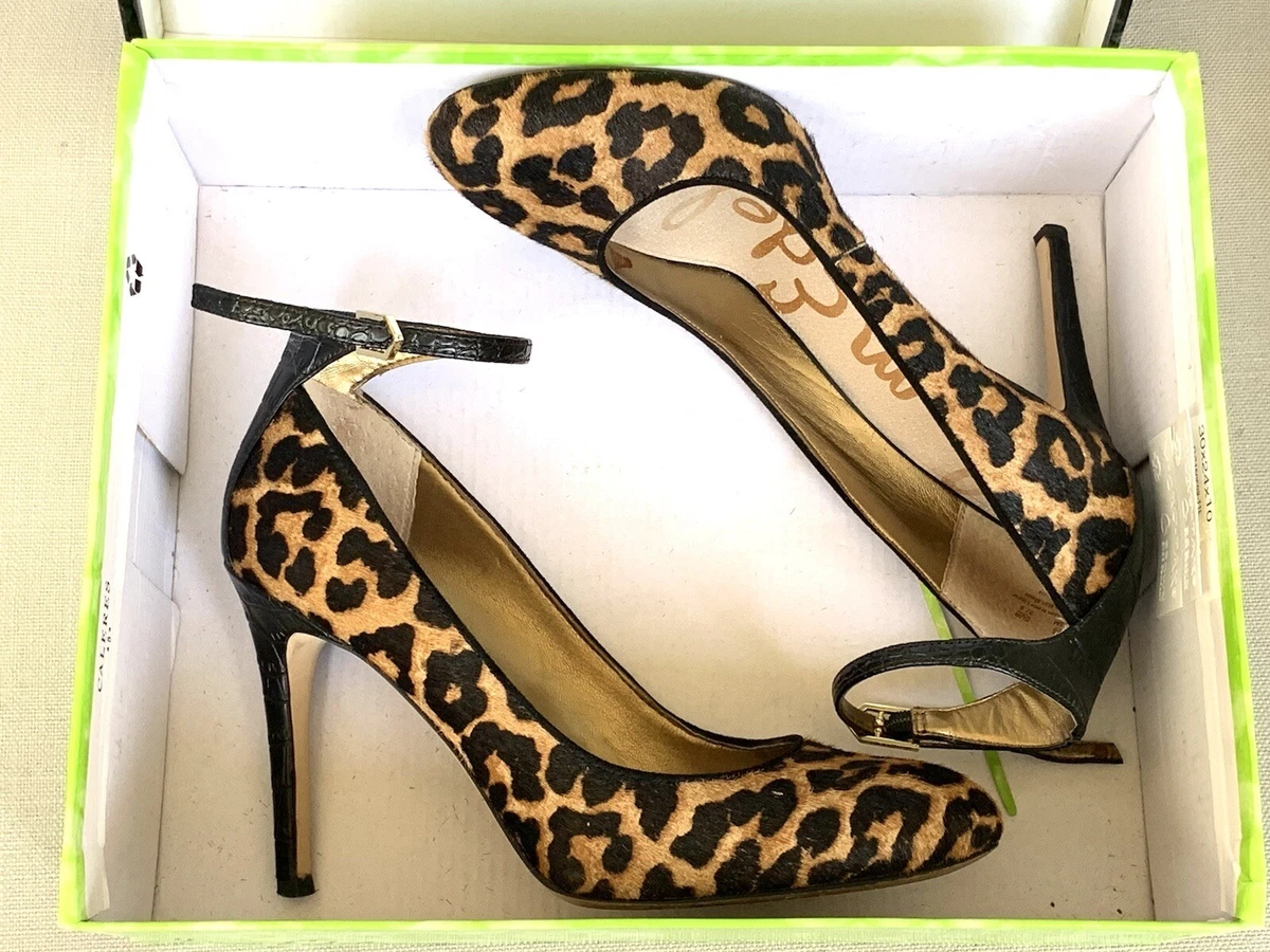 Sam edelman 2025 leopard pump
