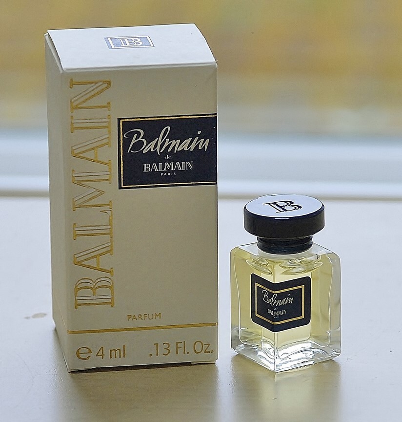 BALMAIN DE BALMAIN by BALMAIN * splash PURE PARFUM .13 oz 4 ml