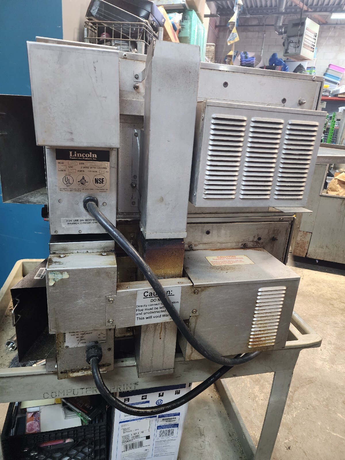 LINCOLN IMPINGER 1301 CONVEYOR PIZZA OVENS eBay