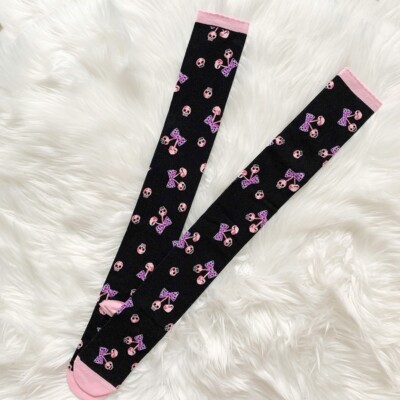 Lolita Stockings Over Knee Thigh High Socks Cotton Blend Lolita Stockings Over Knee Thigh High Socks Cotton Blend