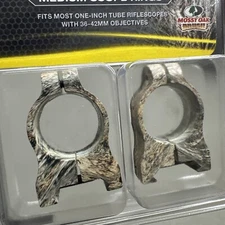 NIKON A-Series Medium Aluminum Ringmounts, Mossy Oak Brush 16220