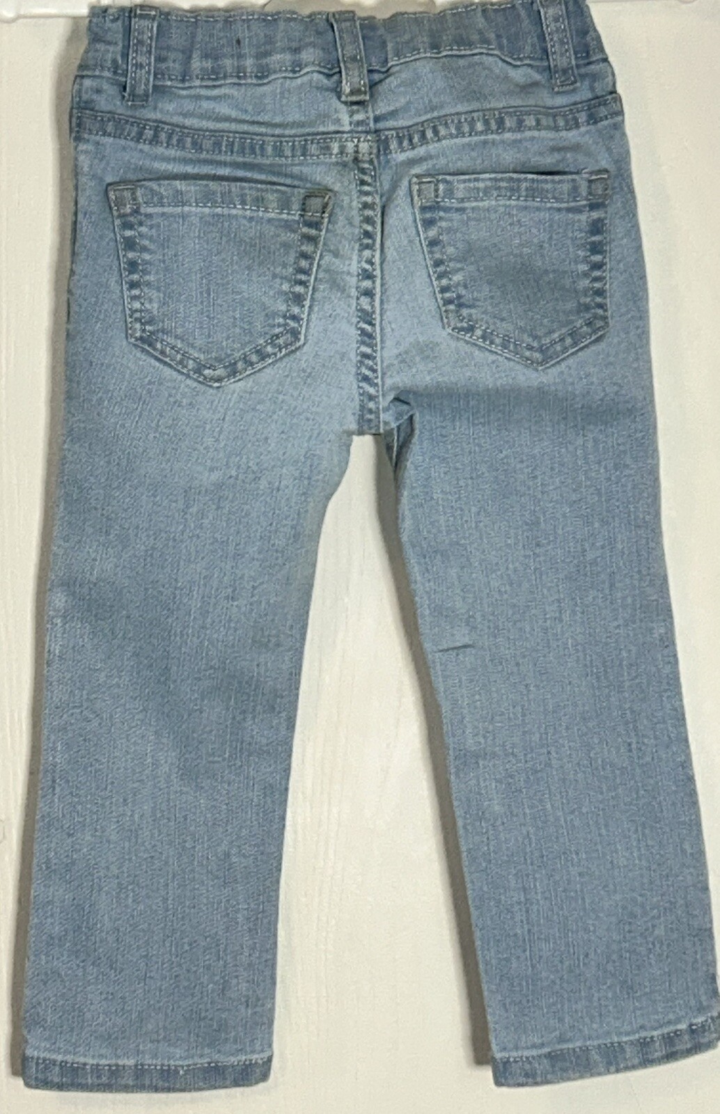 The Children's Place Toddler Girl 2T Jeans Skinny Light Blue Adjustable Waist