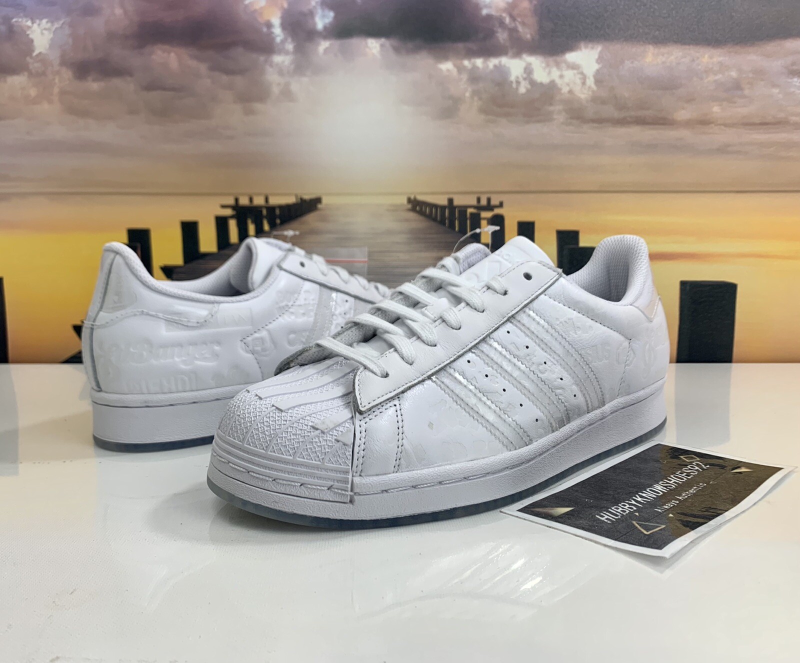 Size 11 - adidas Superstar x Ed Banger Cloud White for sale online | eBay