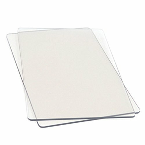 Sizzix 655093 Standard Cutting Plates, 1 Pair, Plastic, 22 x 15.5 x 0.3 cm