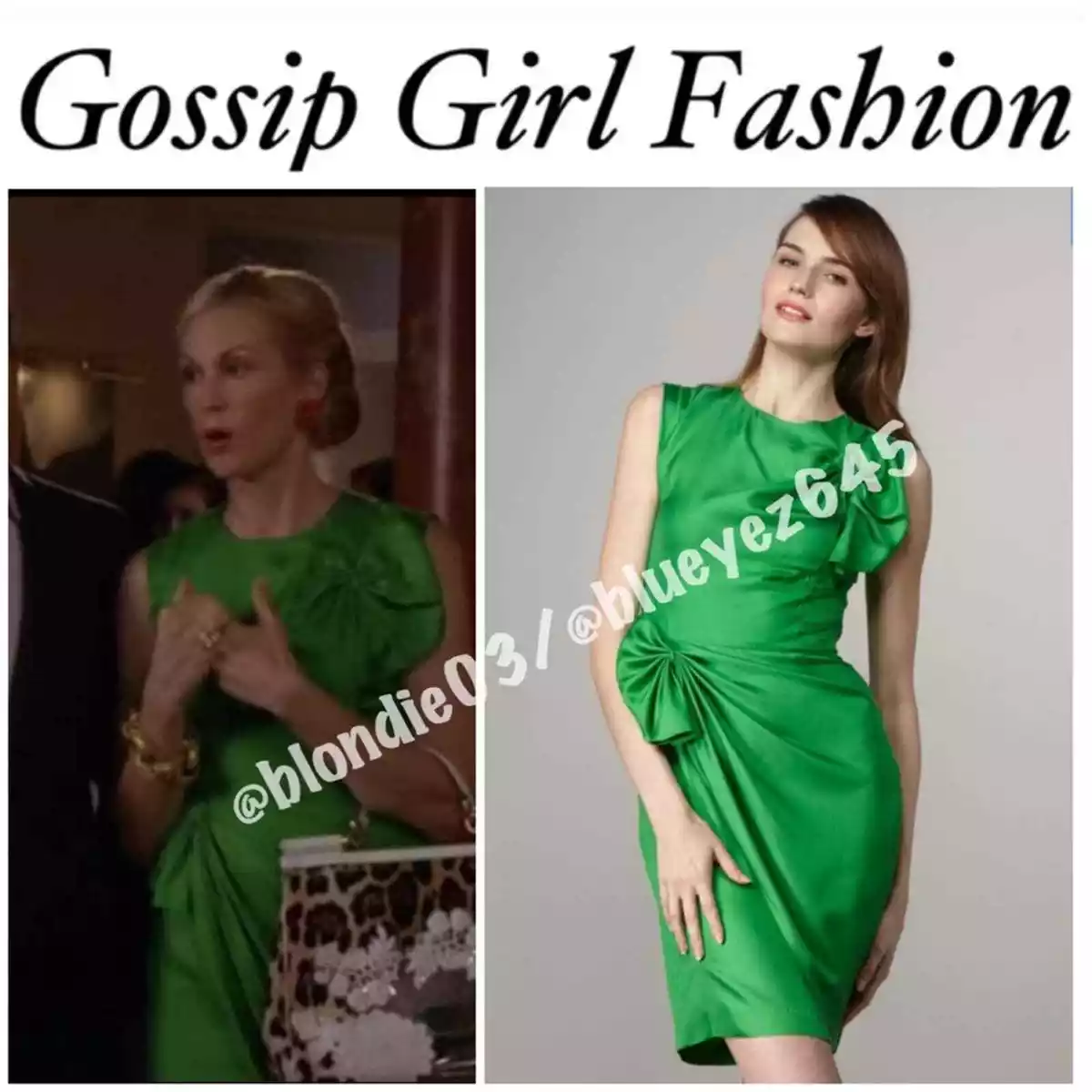 Diane von Furstenberg Agata dress 6 Lily van der Woodsen Gossip