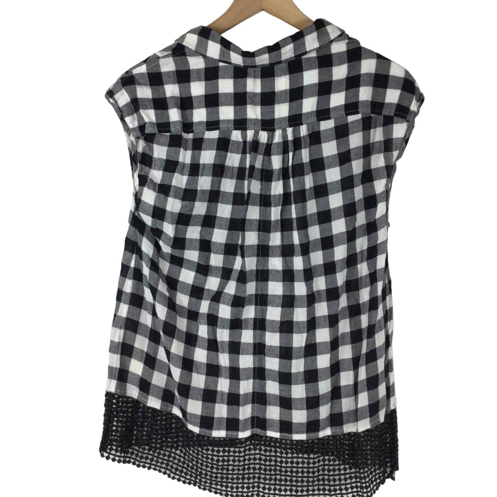 Anthropologie Holding Horses Nellie Gingham Top - image 4