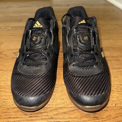 Adidas Leistung 16 II BOA Weightlifting Shoes Black Gold Men's