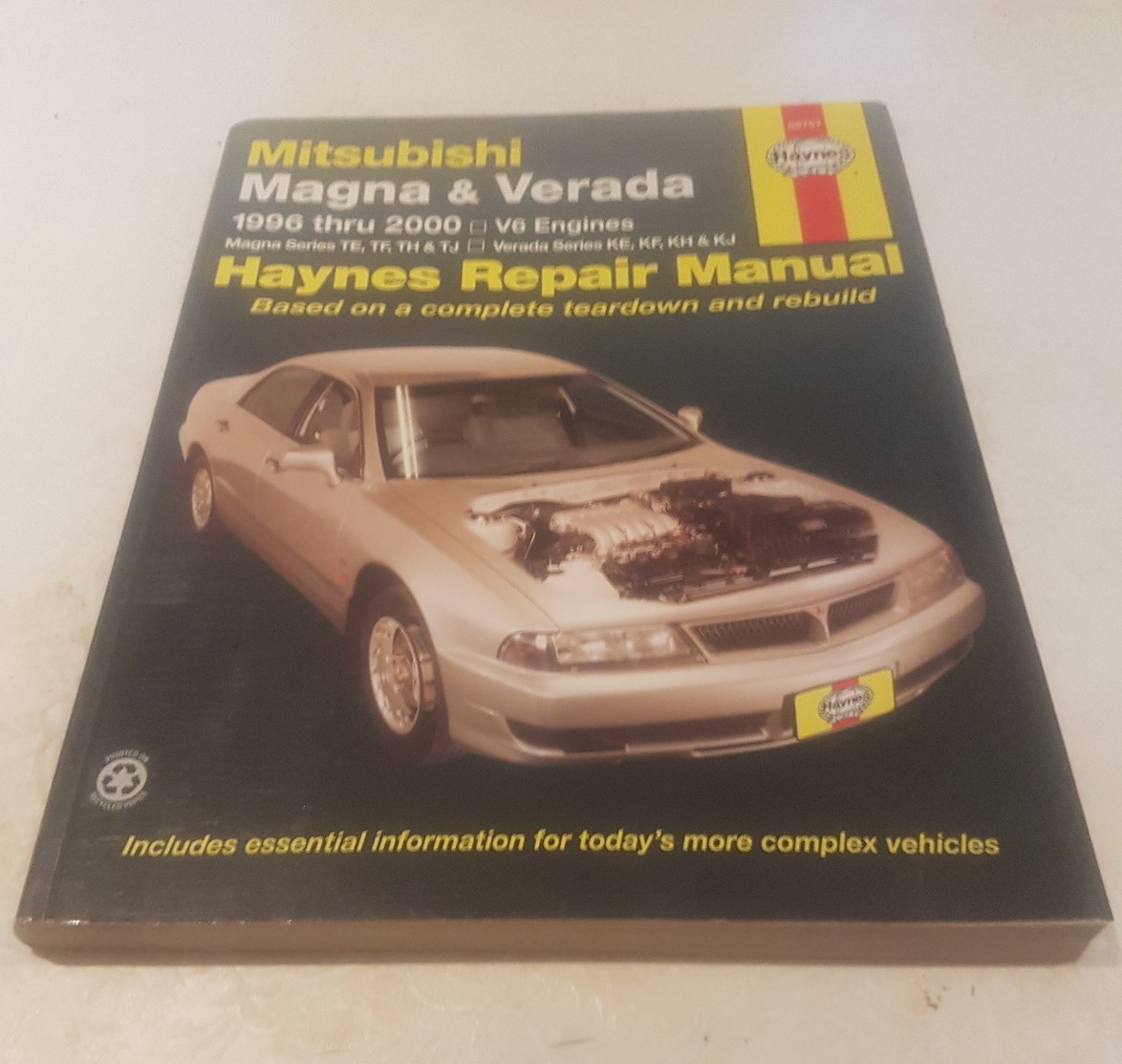 Haynes Repair Manual MITSUBISHI Magna & Verada 1996 - 2005 V6 Engines Book  | eBay