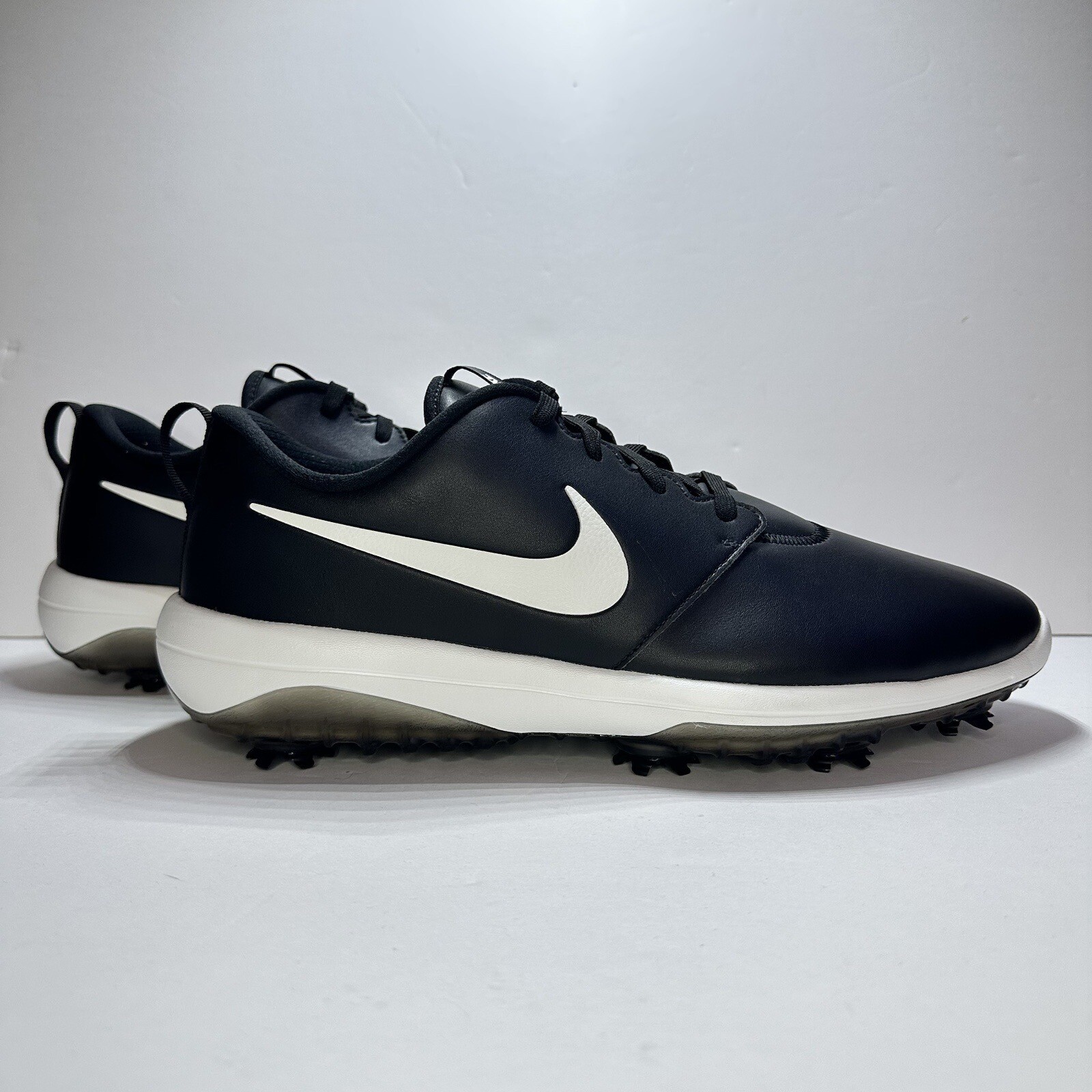 Nike Roshe G Tour Black White Golf Shoes Spikes AR5580001 Mens Size 11