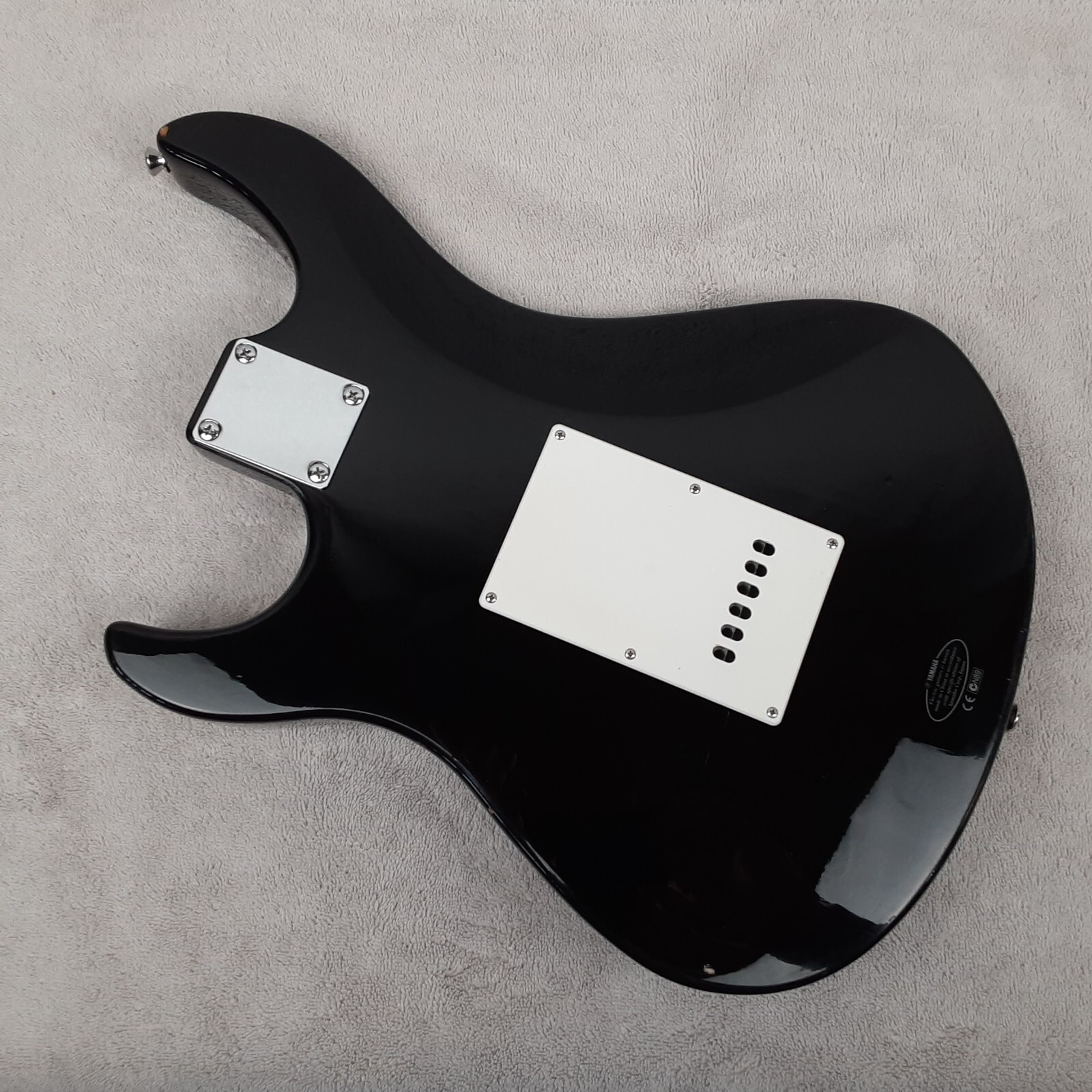 Black Yamaha EG112 Loaded Electric Guitar Body with Working Electronics