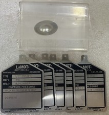 Lamot 1/2" STD (FS) 316  SPECIFIED: 761 PSIG @ 72 Deg F (LOT OF 6)🆕