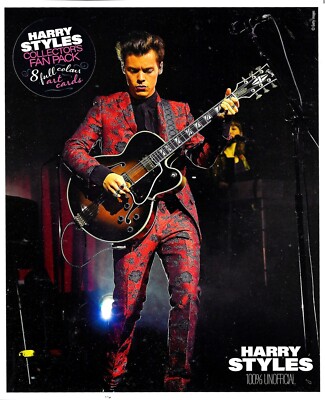 HARRY STYLES COLLECTOR S FAN PACK Eight (8) Full COLOUR FRAMEABLE 8  x 10  ART