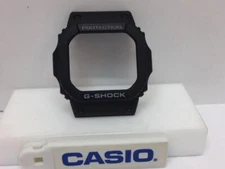 Casio Watch Parts Bezel/Shell G-5600 E-1,GW-M5600,GW-M5610 Black. Wht Lettering