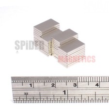 Strong Thin Magnets 12mm x 7mm x 1mm Small Neodymium Block Neo magnet 12x7x1 mm