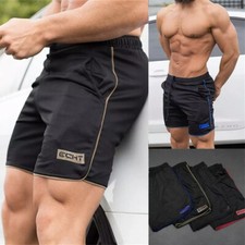 Men's Sports Training Bodybuilding Summer Shorts Workout Fitness GYM Short Pants