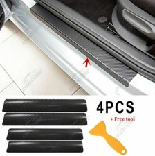 For Honda Carbon Fiber Car Door Scuff Sill Cover Panel Step Protector For Honda For Honda Carbon Fiber Car Door Scuff Sill Cover Panel Step Protector For Honda