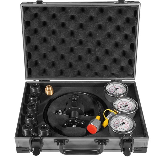 GK-01 Hydraulic Accumulator Nitrogen Charging Filling & Pressure Test Gauge Kit - Picture 9 of 11
