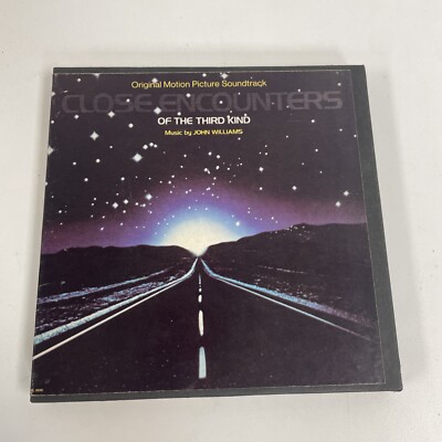  Close Encounters Of The Third Kind 4 Track 3-3/4 IPS Reel To Reel Tape