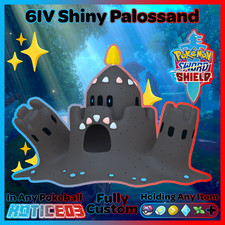 PALOSSAND ✨ Ultra SHINY 6IV ✨ Pokemon SWORD and SHIELD lv100 EVs +MasterBall
