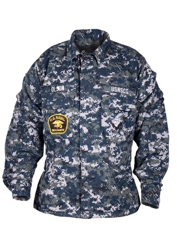 Genuine US Army Navy NWU Camo Digital 