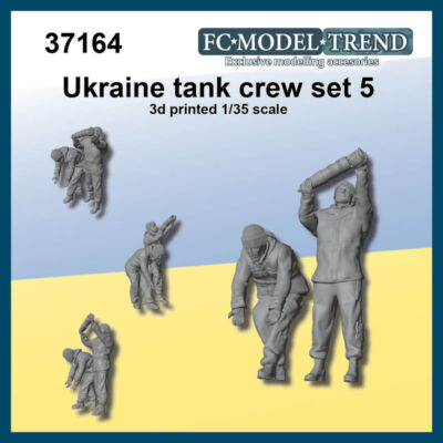 FC Model Trend 1/35 Ukraine Tank Crew Set #5