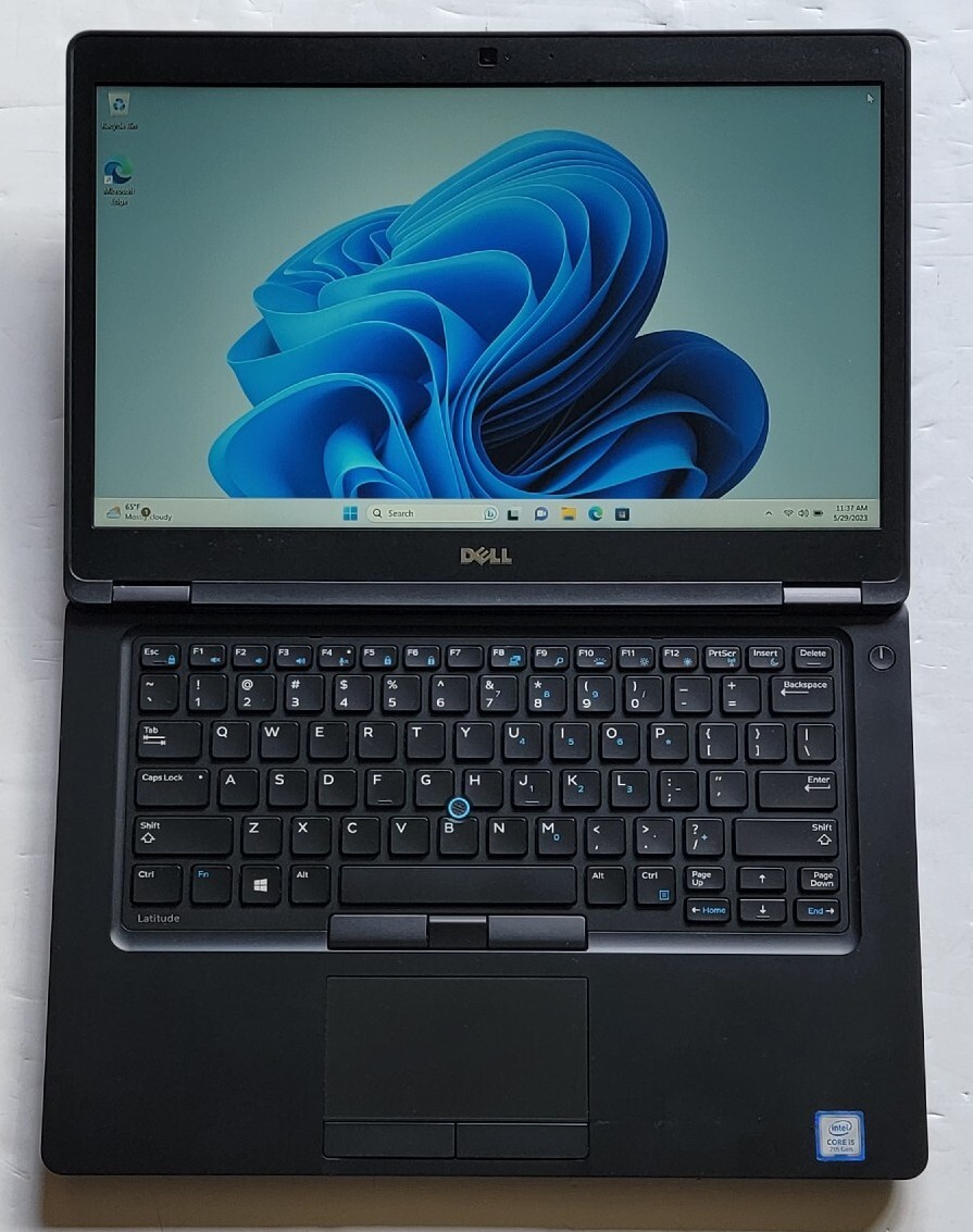 Dell Latitude 5480 14" Laptop i5-7300U 2.6GHz 8GB RAM 160GB SSD BT Win 11 Pro