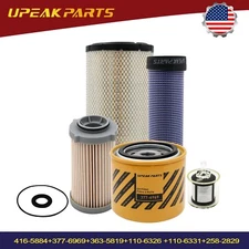 500 Hours Maint Filter Kit for Caterpillar 236D 242D 246D 262D 272D 272D2 277D