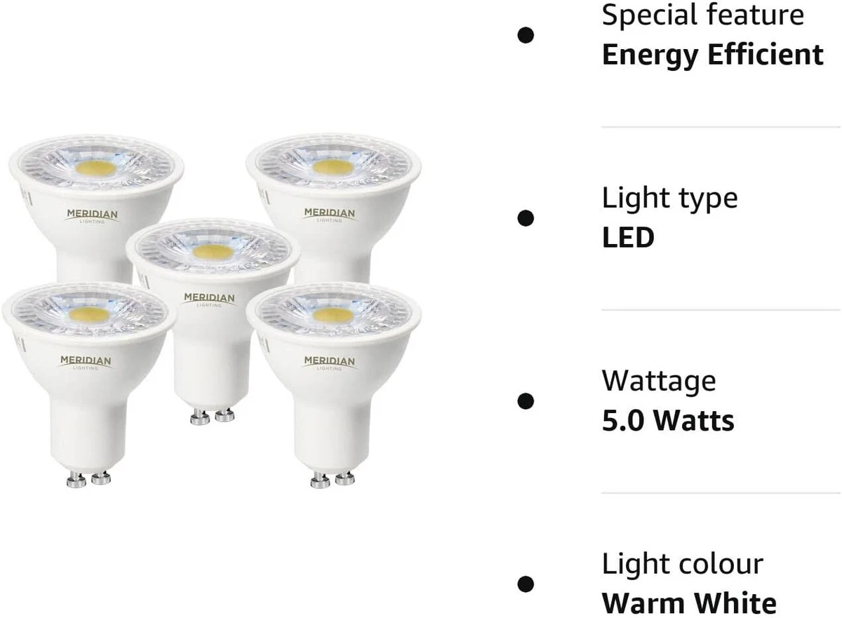 Gu10 wattage deals
