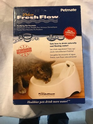 deluxe fresh flow water fountain