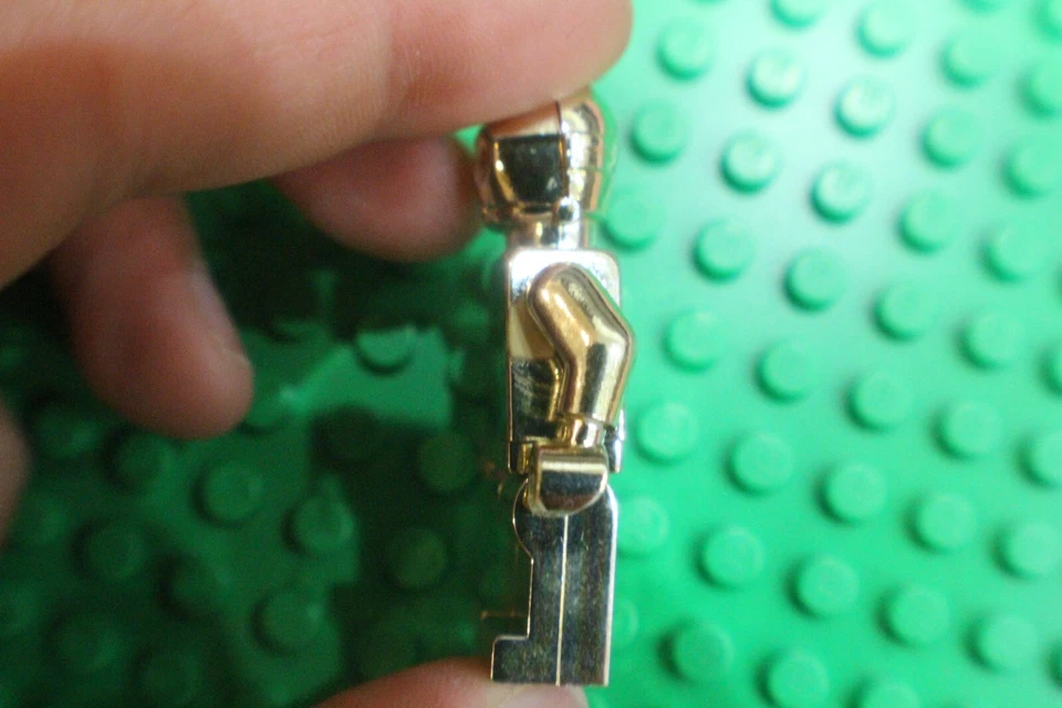 RARO Star Wars Cromo Dorado C-3PO Lego Minifigura Buen Estado ENVÍO GRATUITO Foto 2 de 4