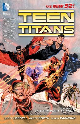 Teen Titans Volume 1 It's Our Right to Fight Trade Paperback Book DC NEW N52