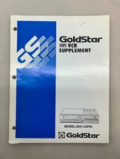 Goldstar GHV-55FM Original Service Manual Free Shipping
