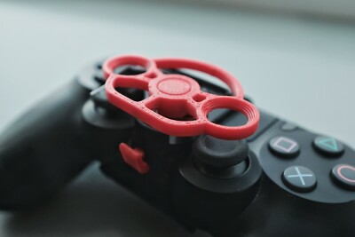 3d printed ps4 controller steering wheel