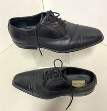 Antonio Cerrelli Black Oxford Mens Dress Shoes. Size 12