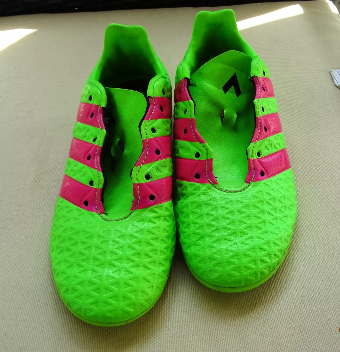 Sembrar hazlo plano sonrojo Adidas Ace Junior Cleated Shoe Lime Green/Pink US 1 1/2 Excellent | eBay Sembrar hazlo plano sonrojo Adidas Ace Junior Cleated Shoe Lime Green/Pink US 1 1/2 Excellent | eBay