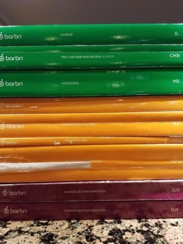 BarBri Bar Exam Preparation(New York+MPRE+Patent Bar)-9 Books+1CD