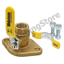 1-1/4" IPS Threaded Isolator Pump Flange Valve Webstone, #40405